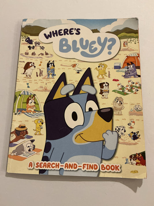 Where's Bluey? BBC Studios Pre-Owned Elementary Children's Books