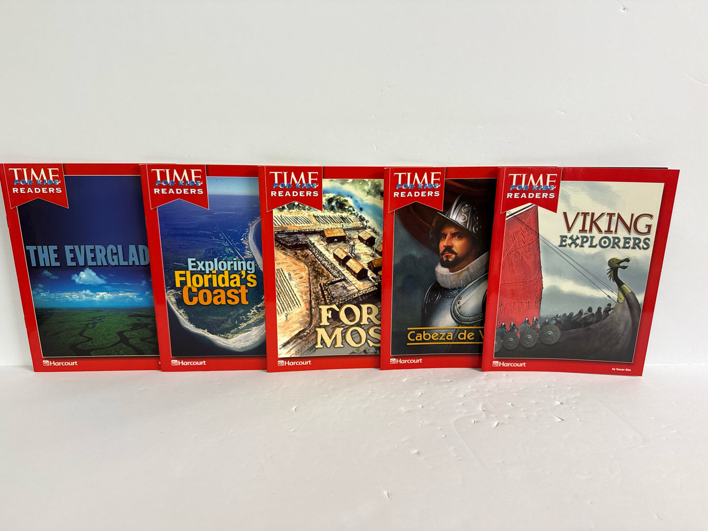 Time for Kids Readers Harcourt Set  Pre-Owned Elementary Reading Textbooks