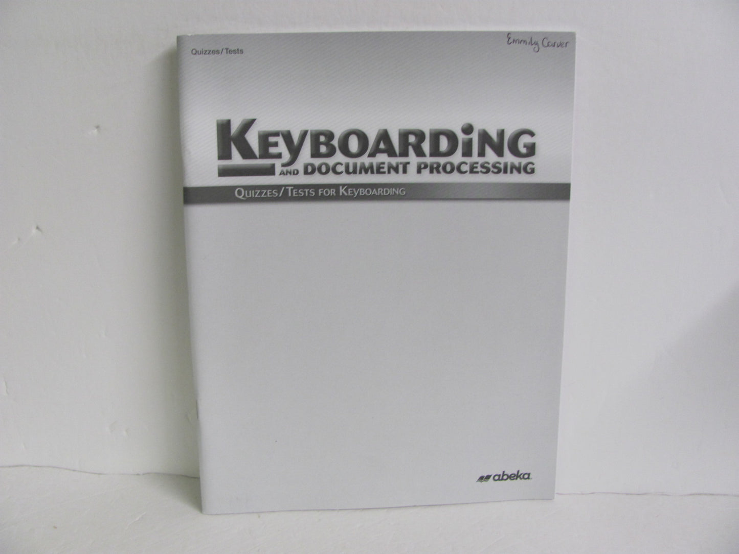 Keyboarding Abeka Quizzes/Tests  Pre-Owned High School Electives (Books)