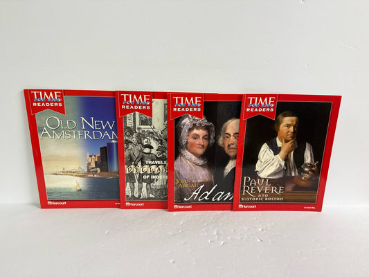 Time for Kids Readers Harcourt Set  Pre-Owned Elementary Reading Textbooks