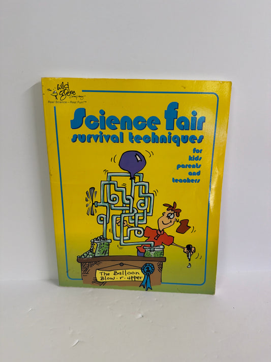 Science Fair Survival Techniques Wild Goose Pre-Owned Experiment Books