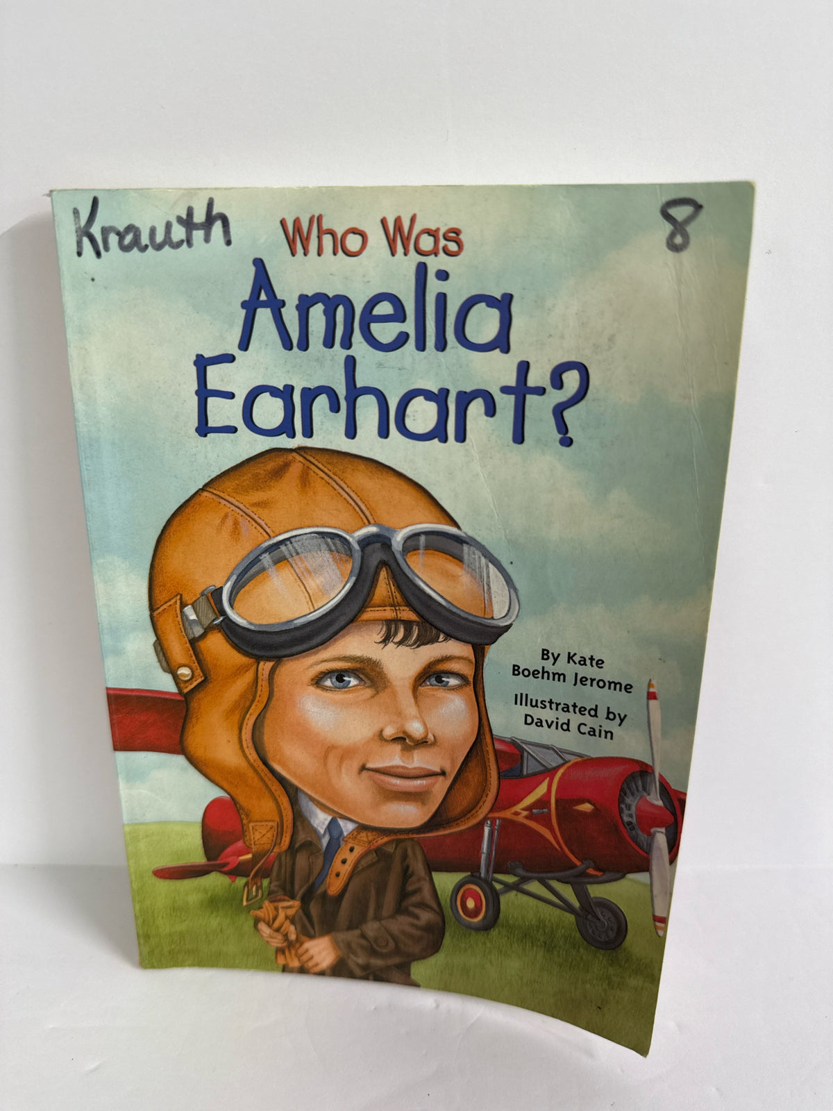 Who Was Amelia Earhart Kate Boehm Jerome WHOHQ Juvenile Books