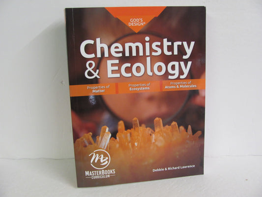 God's Design Chemistry & Ecology Master Books Lawrence Science Textbooks