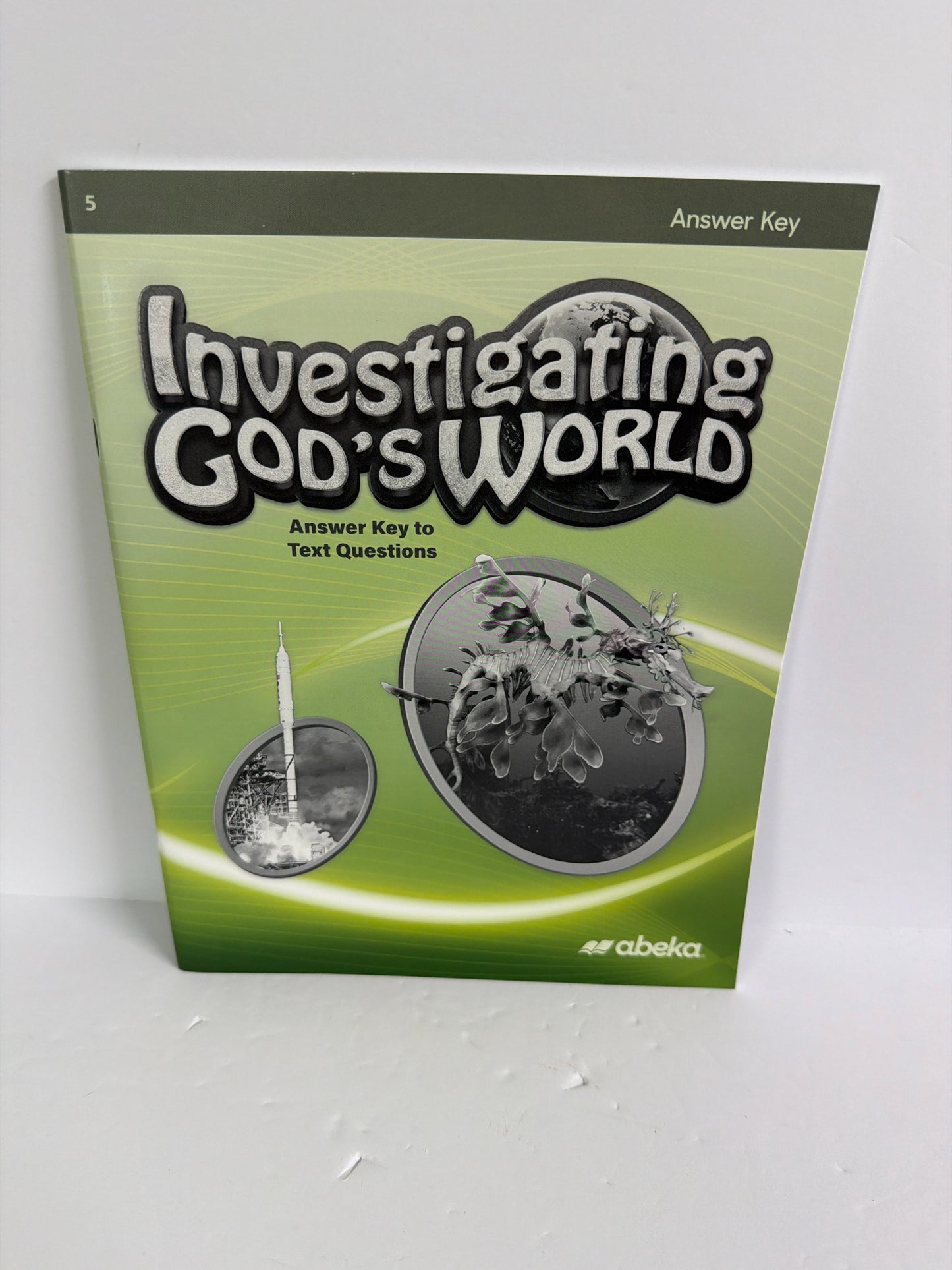 Investigating God's World Abeka Answer Key  Pre-Owned Science Textbooks