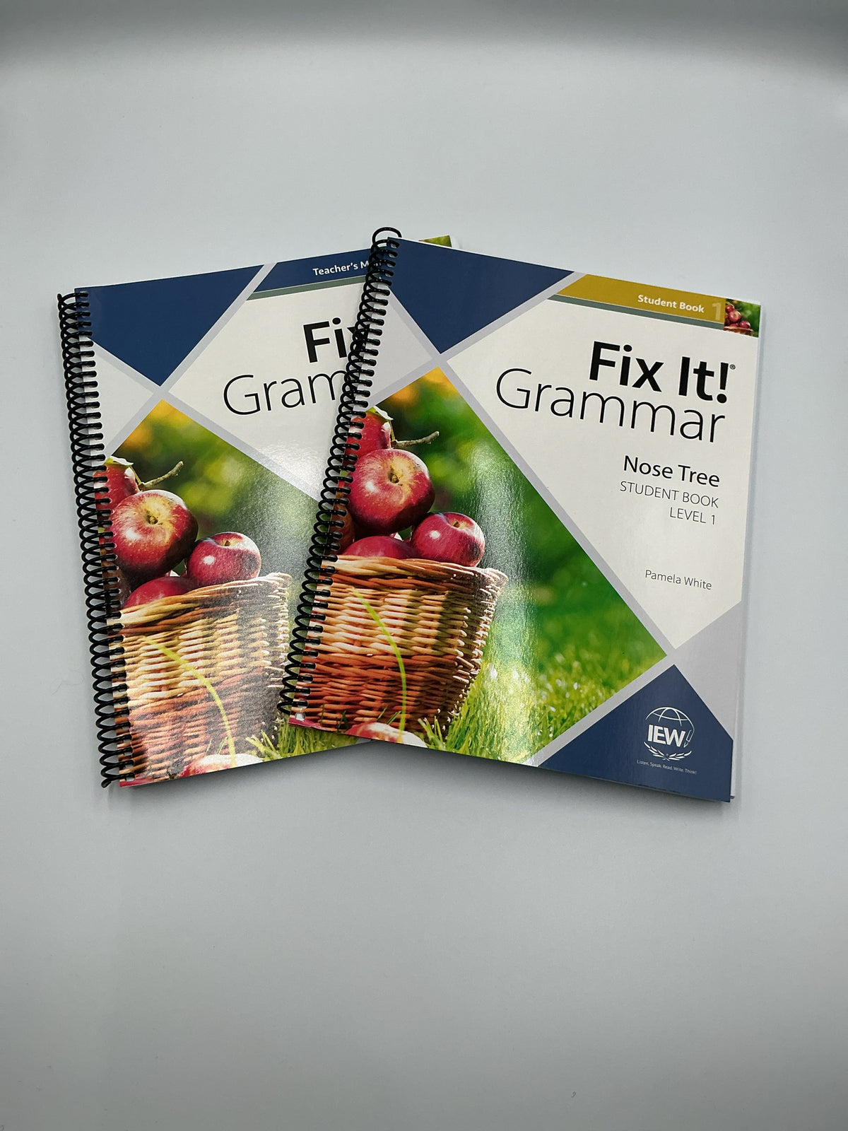 Nose Tree IEW Set  Pre-Owned Pamela White Language Arts Fix It Grammar