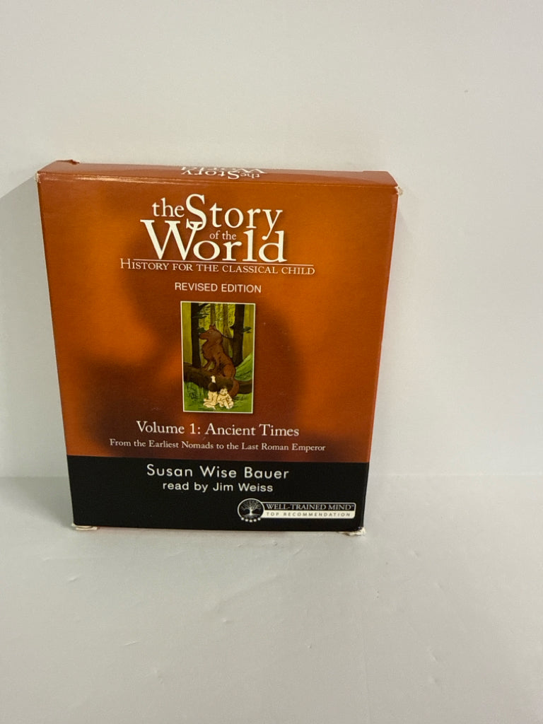 The Story of the World Vol 1 Well Trained Mind Press CD-Audio History Textbooks