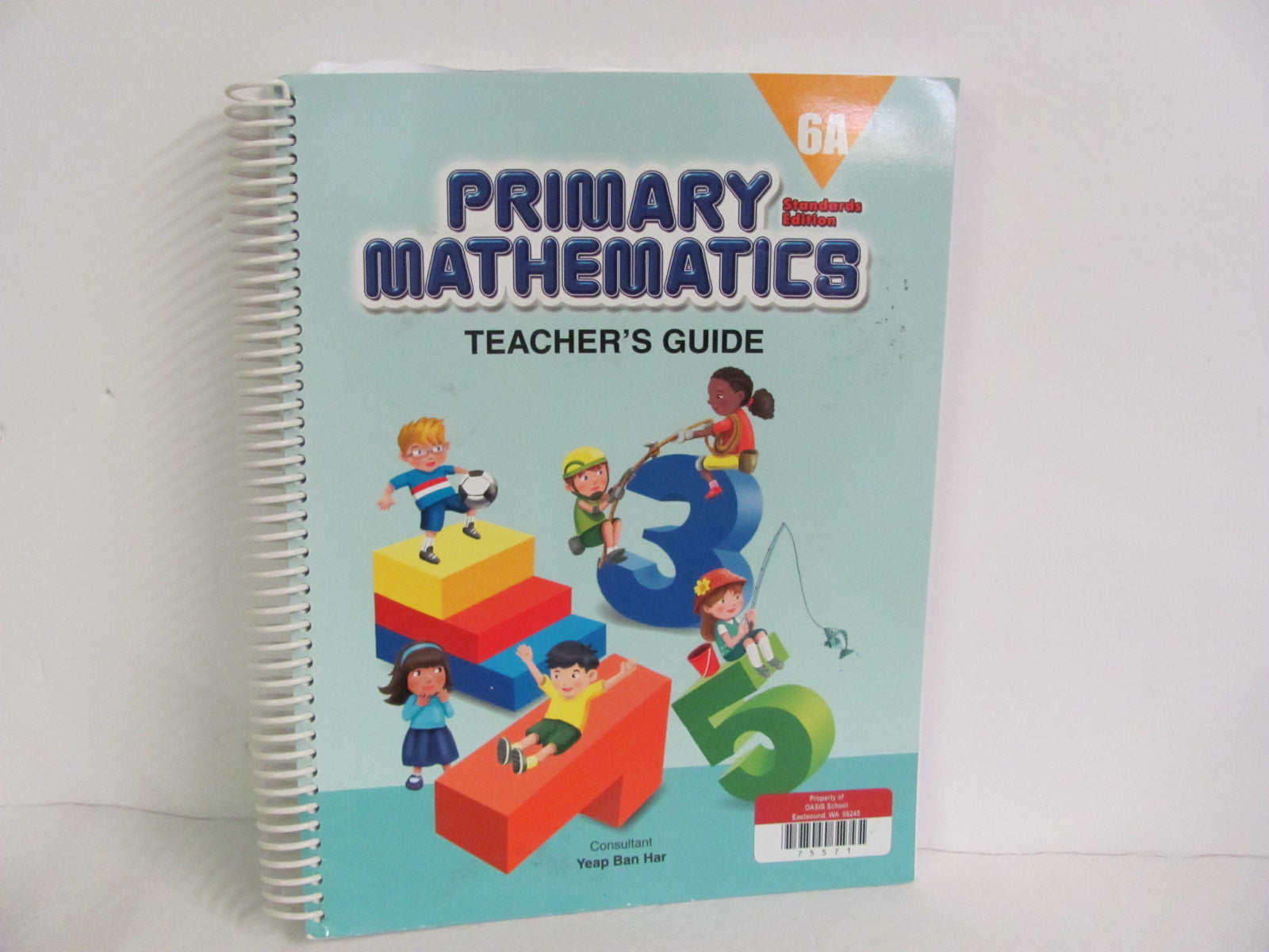 Primary Mathematics 6A Singapore Teacher Guide Pre-Owned Mathematics ...