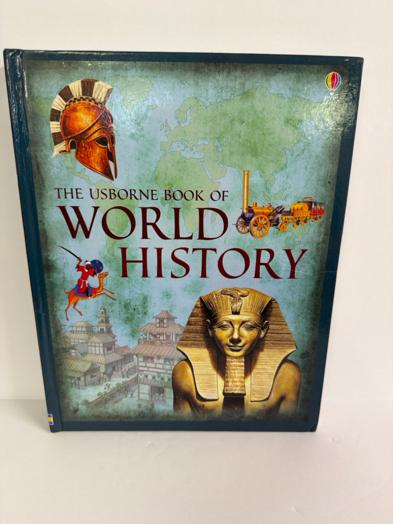 The Usborne Book of World History Usborne Pre-Owned Elementary History Textbooks