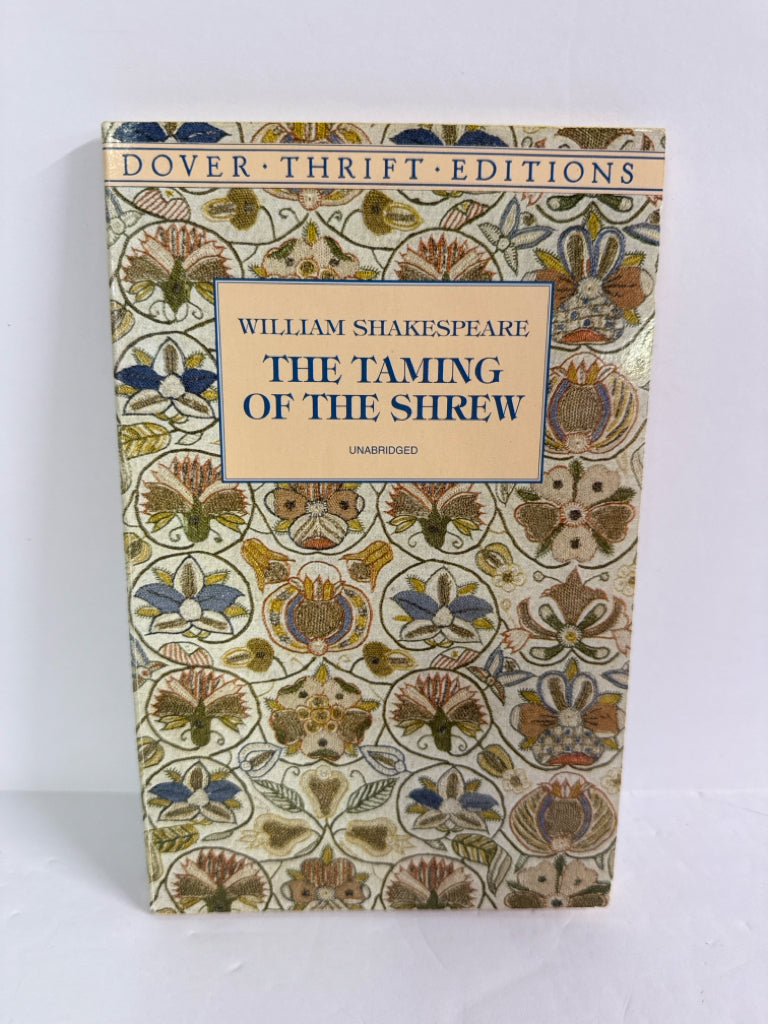 The Taming of the Shrew Dover Thrift Pre-Owned William Shakespeare Fiction Books