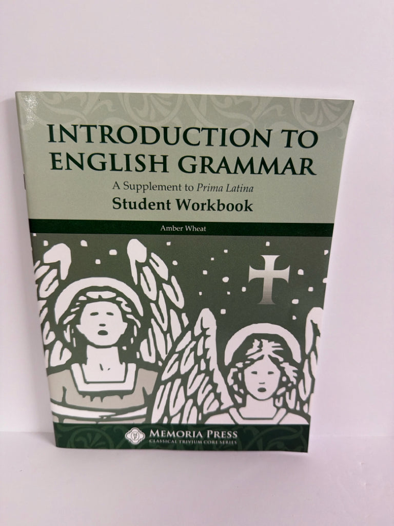 Introduction To English Grammar Memoria Press Elementary Memoria Press