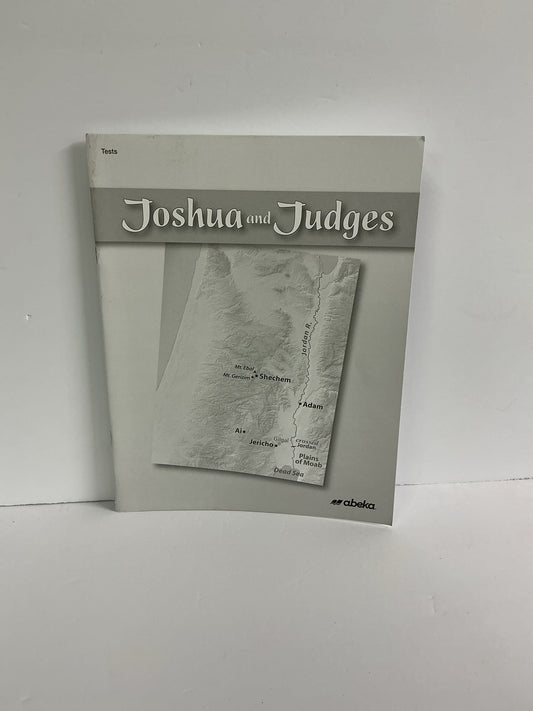 Joshua and Judges Abeka Tests Pre-Owned 8th Grade Bible Textbooks