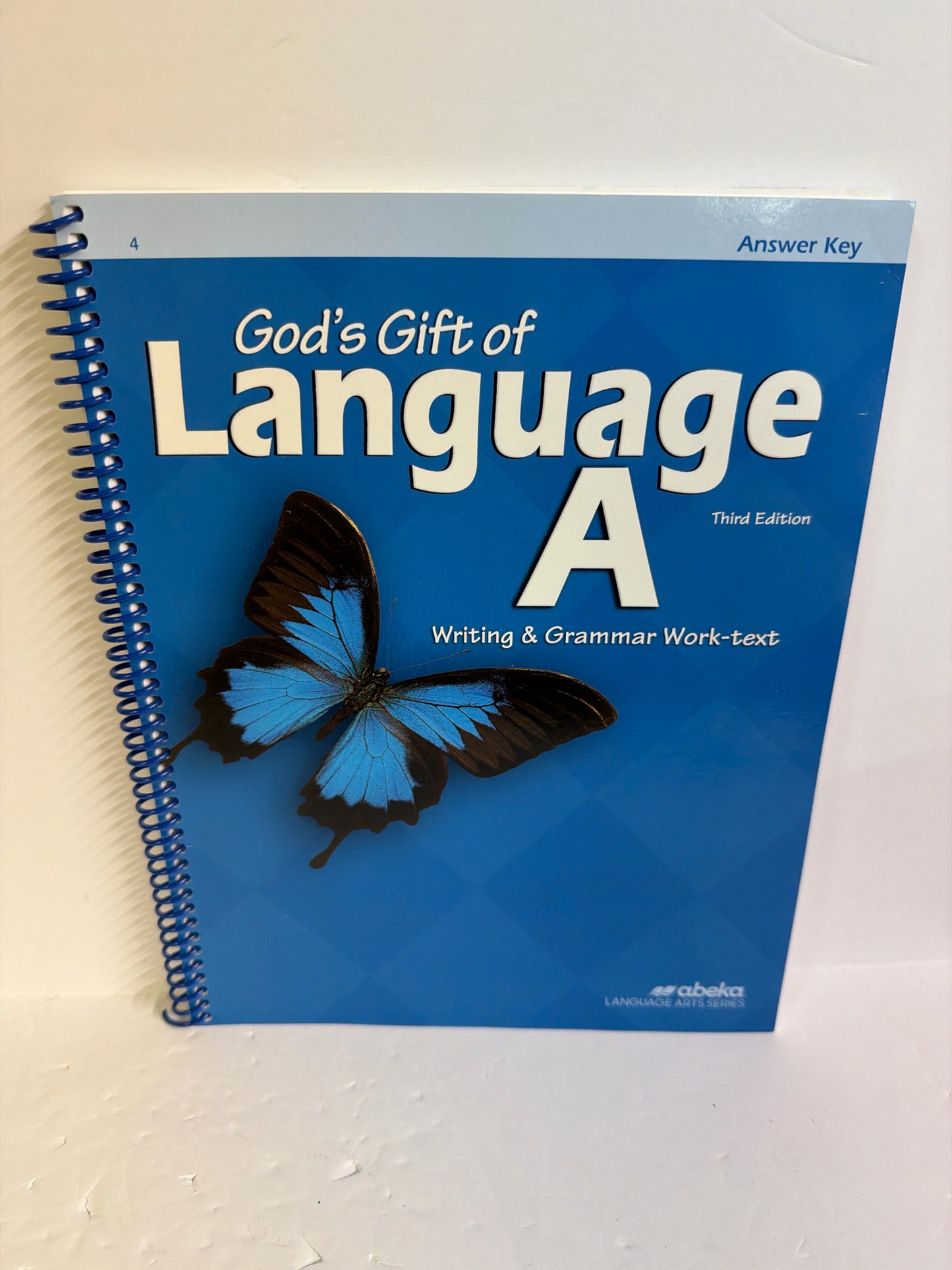 God's Gift of Language A Abeka Answer Key  Pre-Owned Language Textbooks