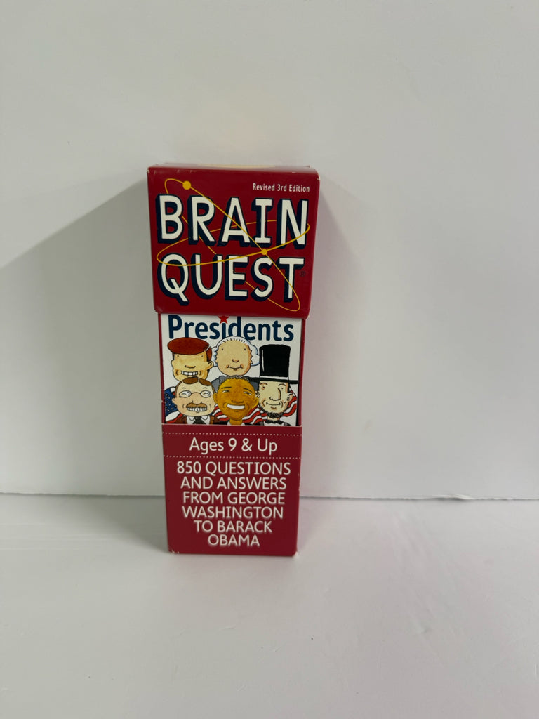 Presidents Brain Quest Pre-Owned Miscellaneous