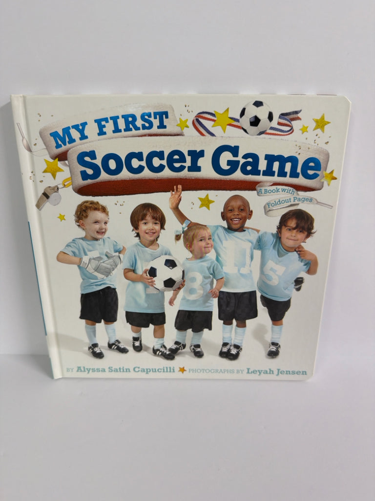 My First Soccer Game Alyssa Satin Capucilli Little Simon Hardback Books
