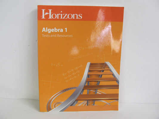 Algebra 1 Horizons Tests  Pre-Owned High School Mathematics Textbooks