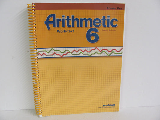 Arithmetic 6 Abeka Answer Key  Pre-Owned 6th Grade Mathematics Textbooks