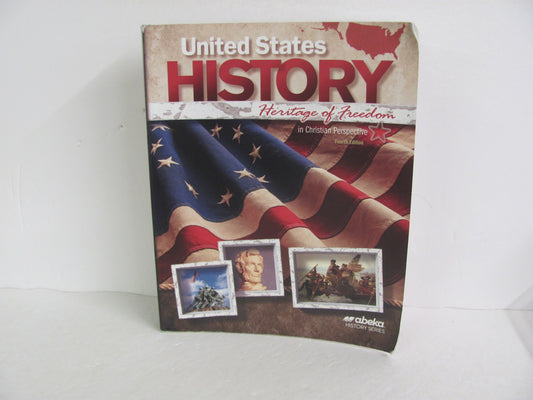 United States History Abeka Student Book Pre-Owned 11th Grade History Textbooks