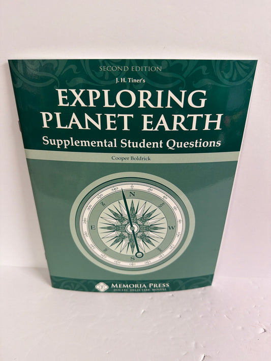 Exploring Planet Earth Memoria Press Supplement Pre-Owned Memoria Press