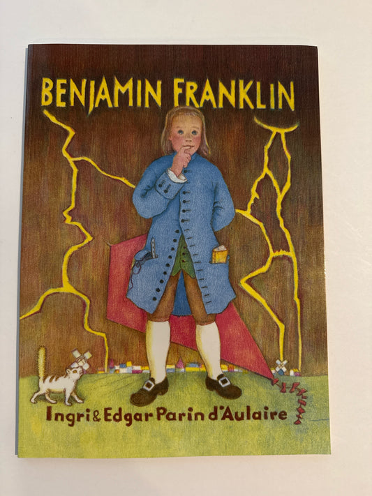 Benjamin Franklin Beautiful Feet Pre-Owned D'Aulaire History Textbooks