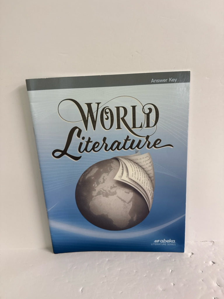 World Literature Abeka Answer Key  Pre-Owned 10th Grade Language Textbooks