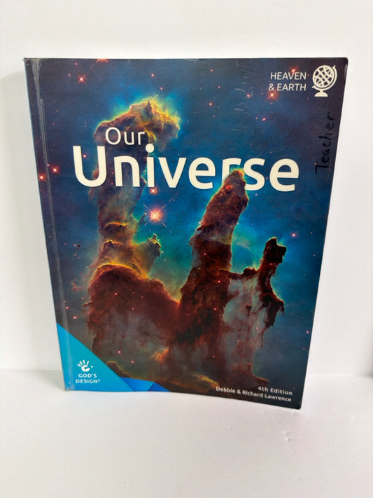 Our Universe Answers in Genesis Student Book Pre-Owned Science Textbooks