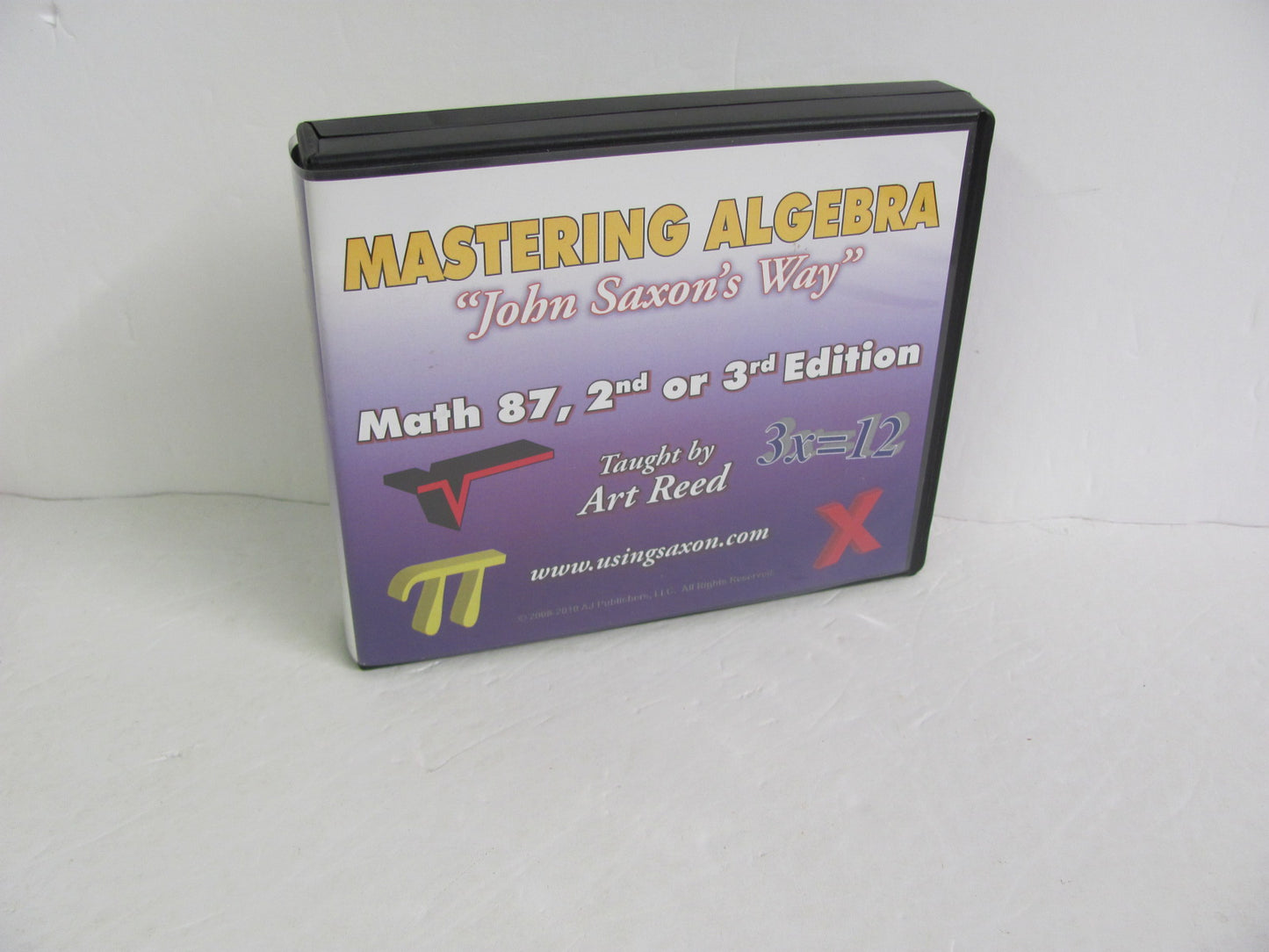 Math 87 Art Reed DVD Pre-Owned Reed 7th Grade Mathematics Textbooks