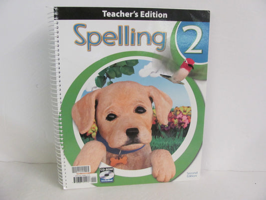 Spelling 2 BJU Press Teacher Edition  Pre-Owned Spelling/Vocabulary Books