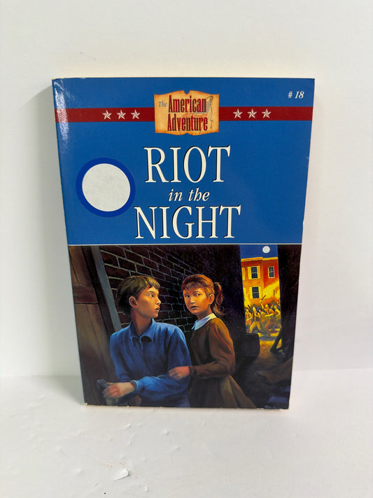 Riot in the Night Barbour Pre-Owned Bonnie Hinman Middle School Fiction Books