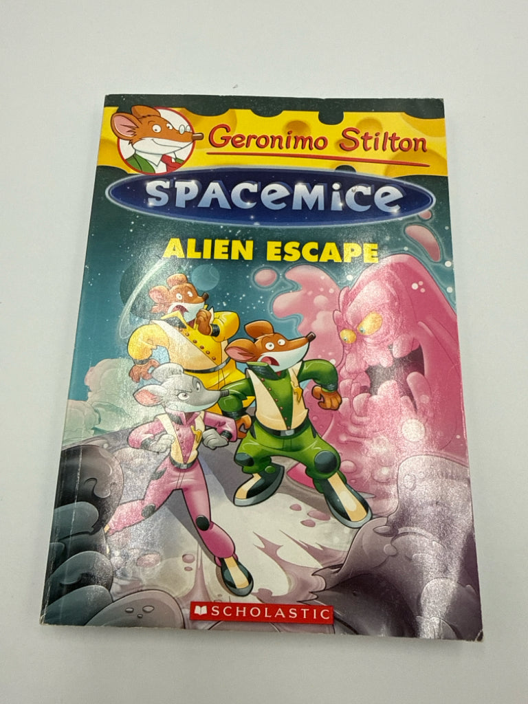 Spacemice Alien Escape Geronimo Stilton Scholastic Juvenile Books