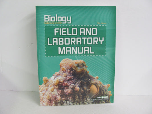 Biology Lab Manual Abeka Student Book Pre-Owned 10th Grade Science Textbooks