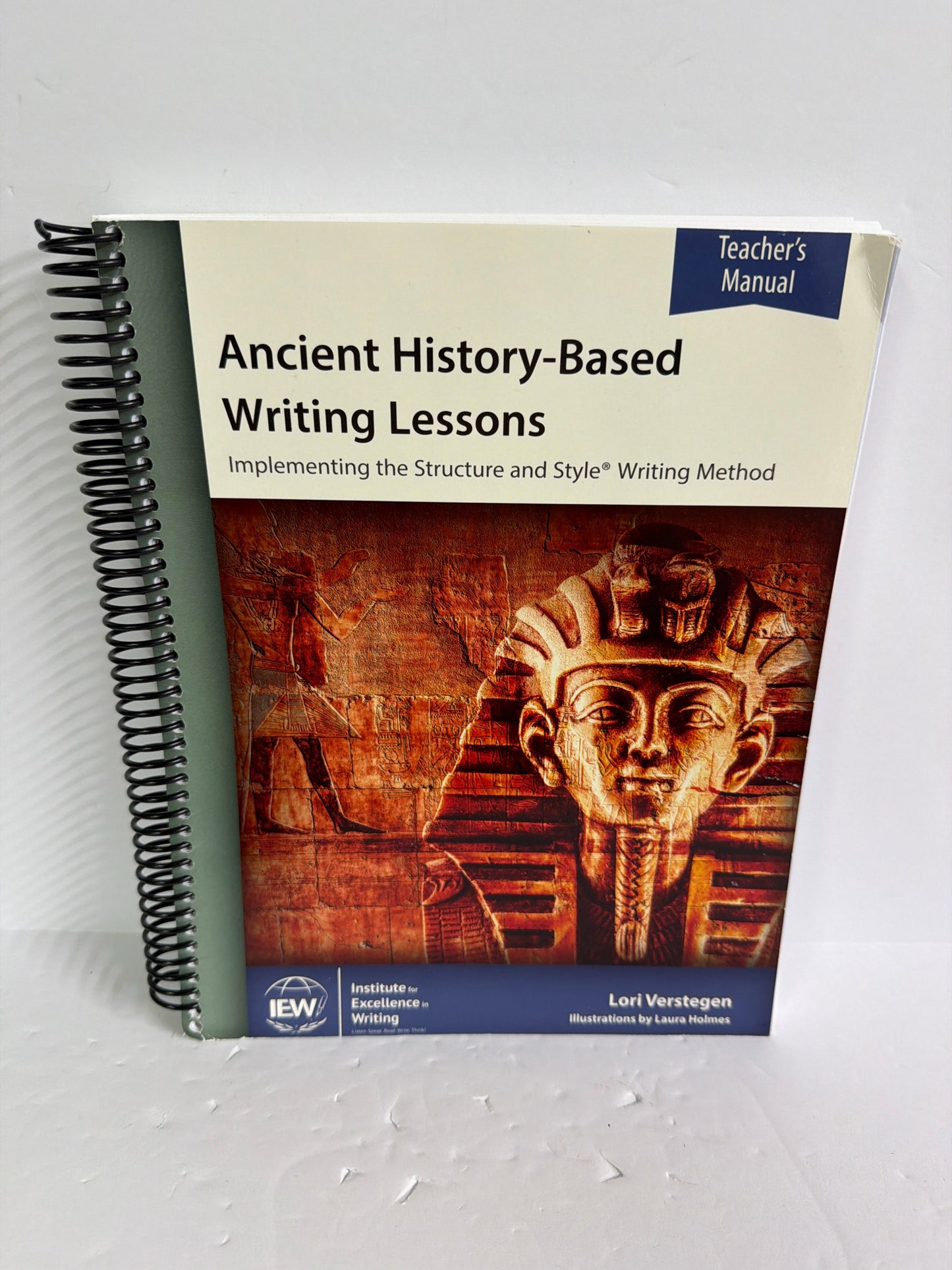 Ancient History Based Writing IEW Teacher's Manual Pre-Owned Lori Verstegen IEW