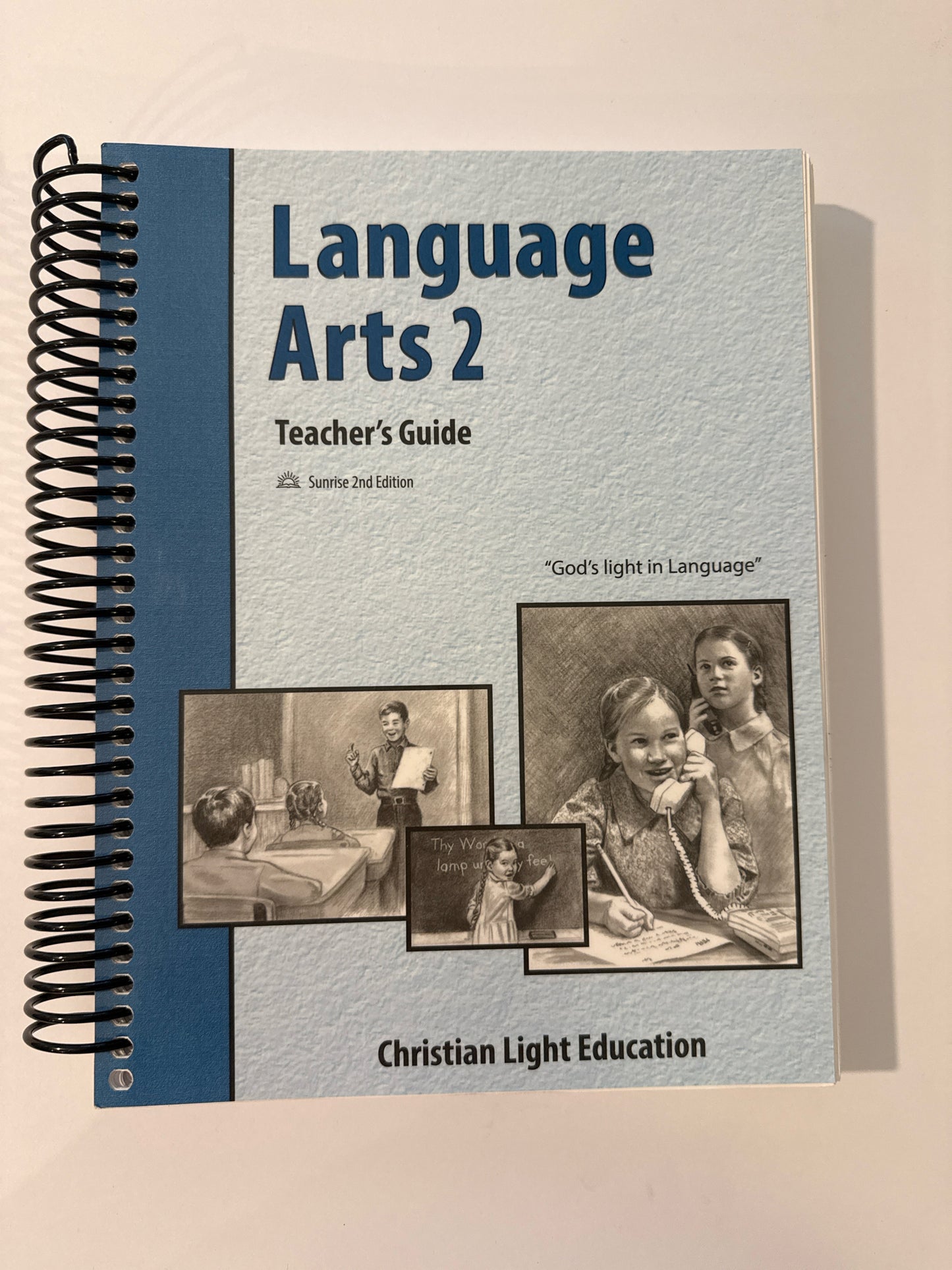 Language Arts 2 CLE Teacher's Manual Pre-Owned 2nd Grade Language Textbooks