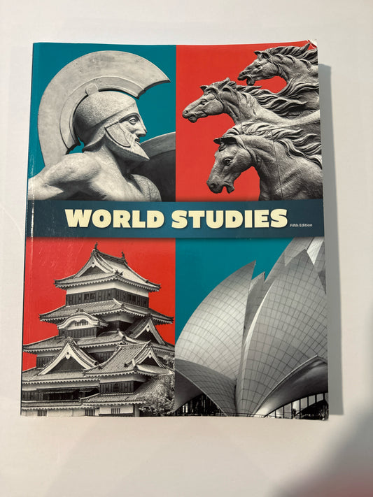 World Studies BJU Press Student Text  Pre-Owned 7th Grade History Textbooks