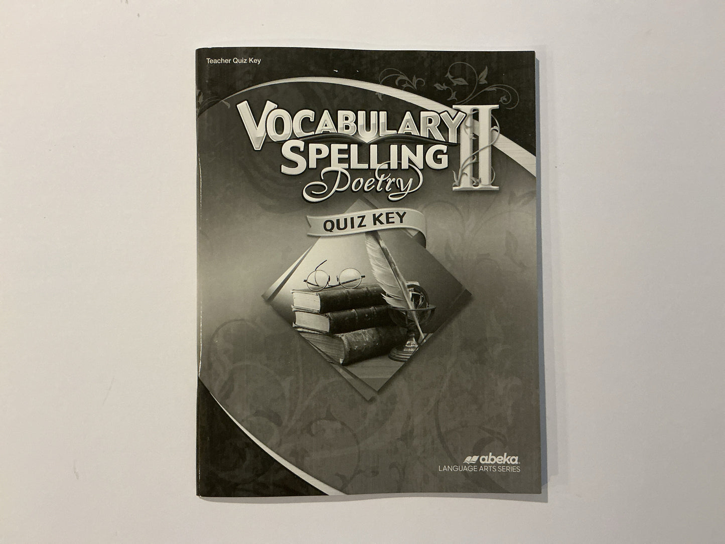 Vocabulary Spelling Poetry II Abeka Quiz Key Pre-Owned Spelling/Vocabulary Books