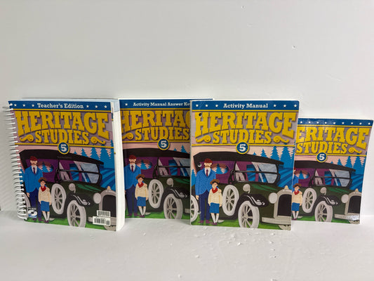 Heritage Studies 5 BJU Press Student Text  Pre-Owned 5th Grade History Textbooks