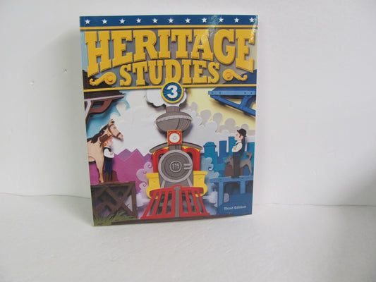 Heritage Studies 3 BJU Press Student Book Pre-Owned 3rd Grade History Textbooks