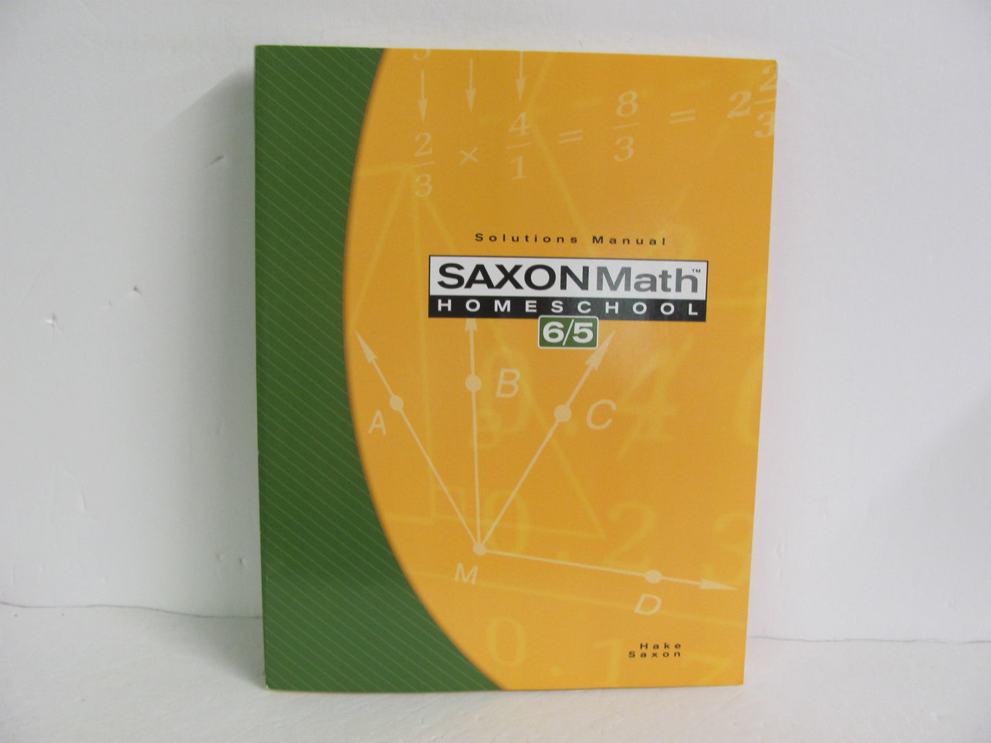 Math 65 Saxon Solutions  Pre-Owned 5th Grade Mathematics Textbooks