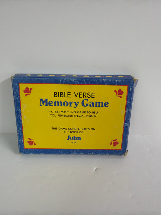 Bible Verse Memory Game Expressions Greeting Card Pre-Owned Miscellaneous