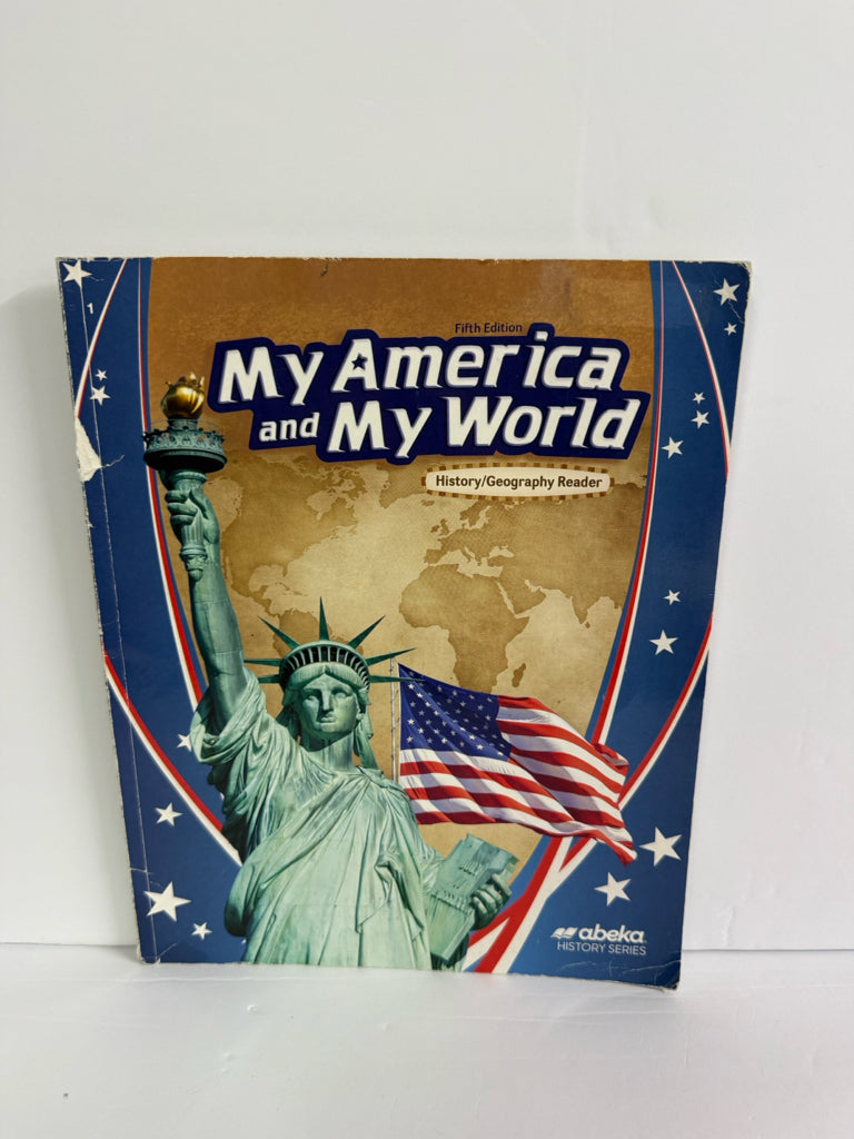 My America and My World Abeka Student Book Pre-Owned 1st Grade History Textbooks
