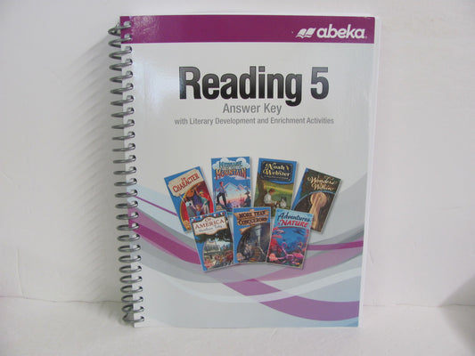 Reading 5 Abeka Answer Key  Pre-Owned 5th Grade Reading Textbooks