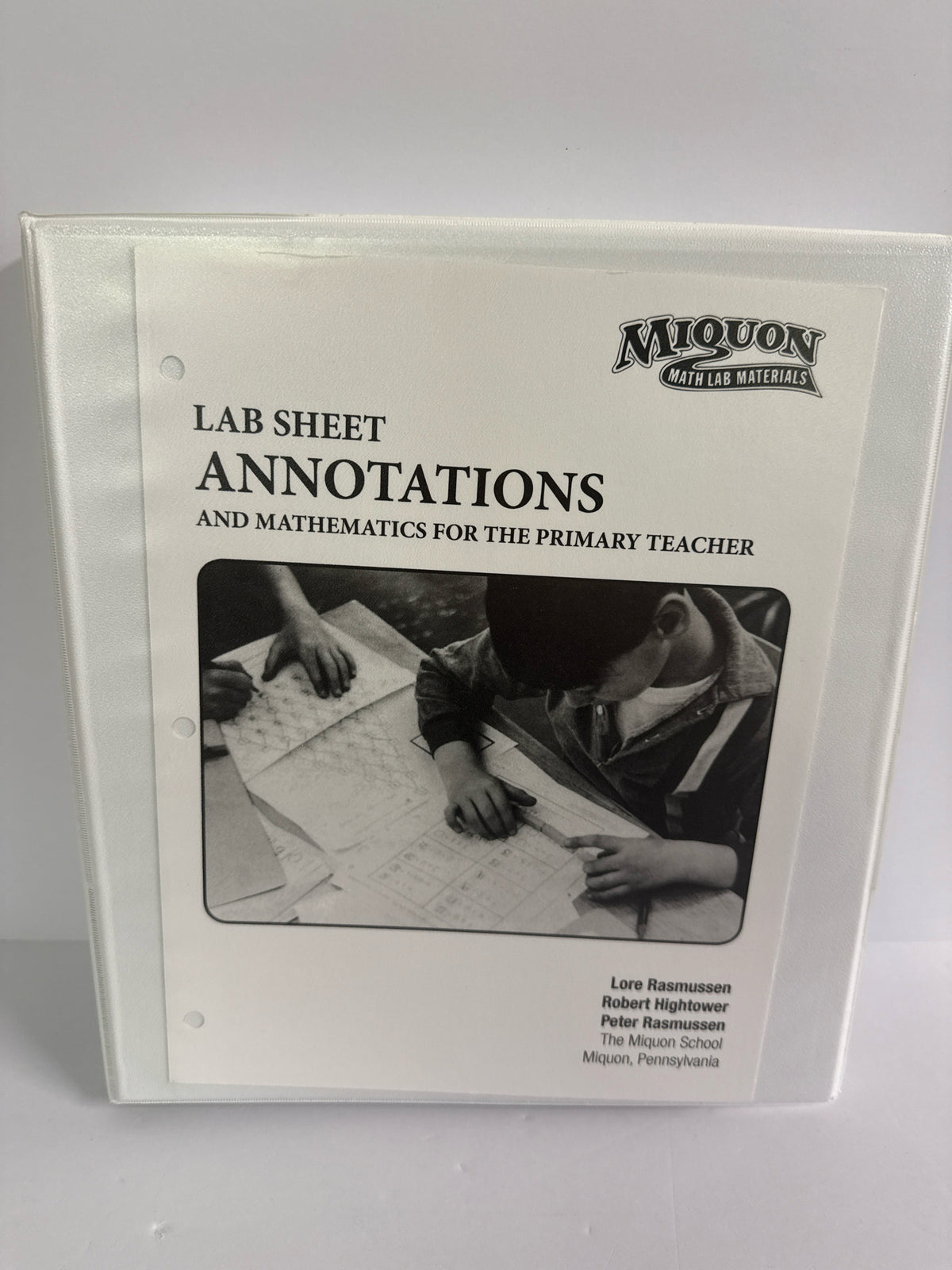 Lab Sheet Annotations Miquon Pre-Owned Robert Hightower Mathematics Textbooks