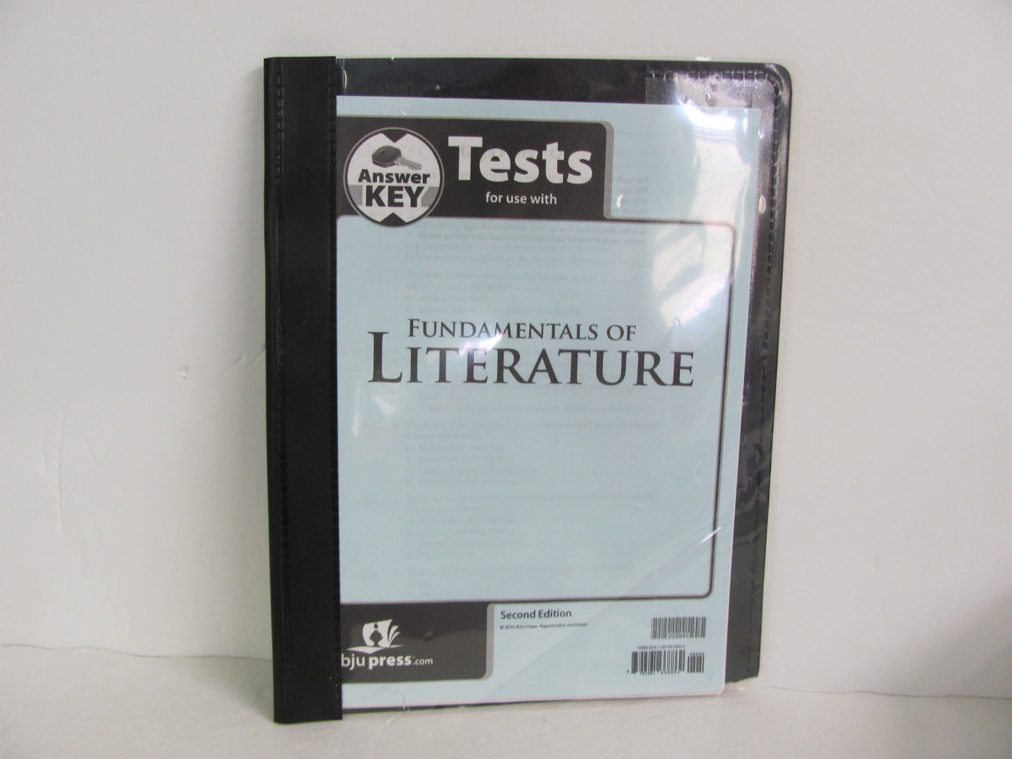 Fundamentals of Literature BJU Press Test Key Pre-Owned Reading Textbooks