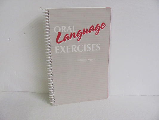 Oral Language Exercises Abeka Pre-Owned Elementary Language Textbooks