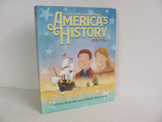 Tuttle Twins America's History Libertas Press Boyack American History Books