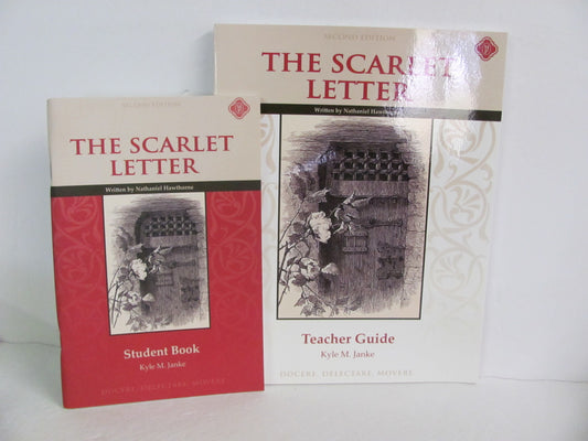 The Scarlet Letter Memoria Press Set  Pre-Owned Hawthorne Fiction Books