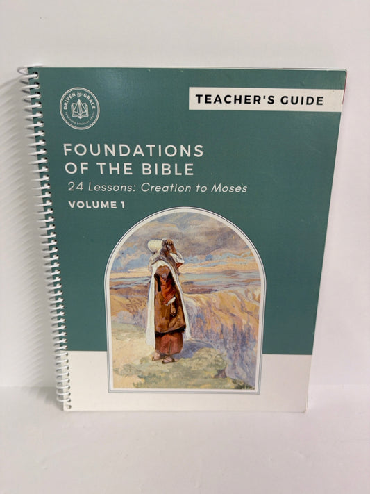 Foundations of the Bible Vol 1 Driven By Grace Elementary Bible Textbooks