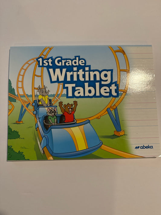 Writing Tablet Abeka Workbook  Pre-Owned 1st Grade Penmanship Books