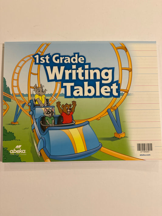 Writing Tablet Abeka Student Book Pre-Owned 1st Grade Penmanship Books