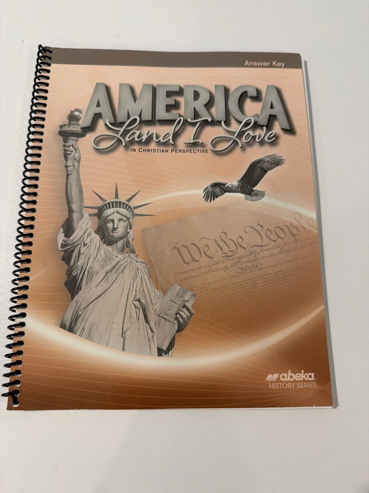 America Land I Love Abeka Answer Key Pre-Owned 8th Grade History Textbooks
