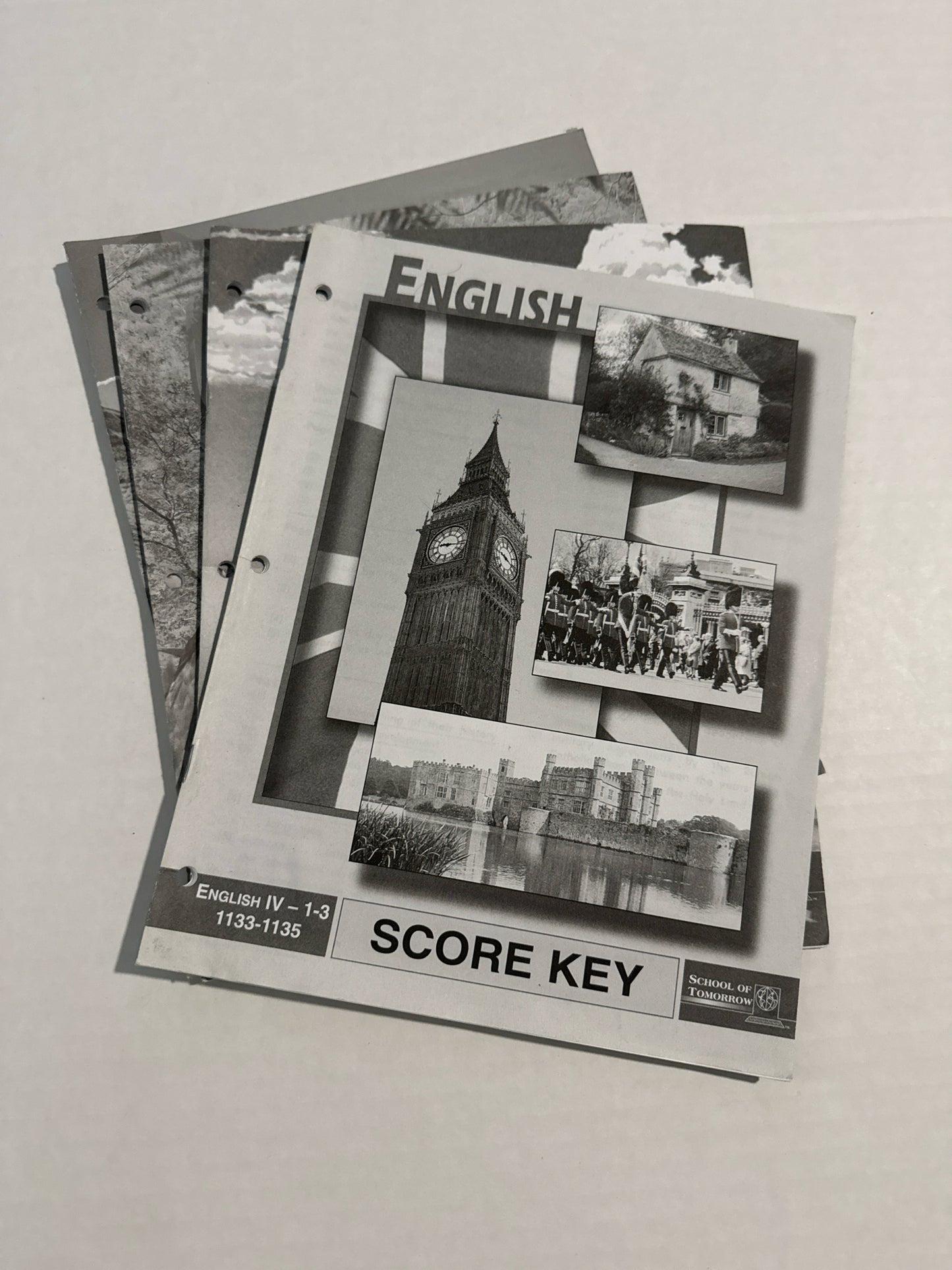 English ACE Score Key  Pre-Owned 12th Grade Language Textbooks